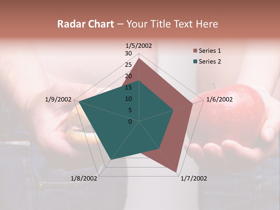 Red Unhealthy Diet PowerPoint Template