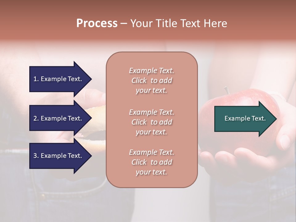 Red Unhealthy Diet PowerPoint Template