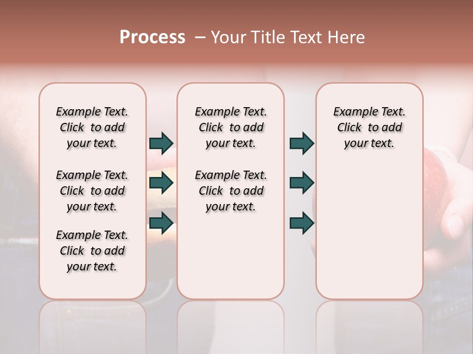 Red Unhealthy Diet PowerPoint Template