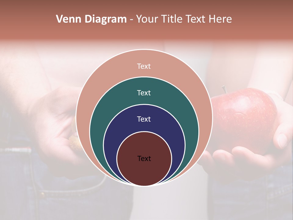 Red Unhealthy Diet PowerPoint Template