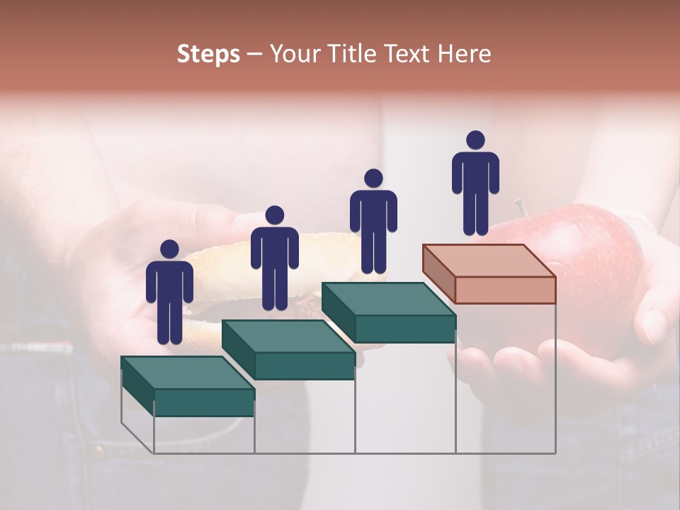 Red Unhealthy Diet PowerPoint Template