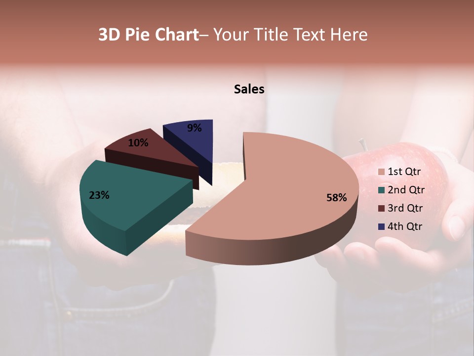 Red Unhealthy Diet PowerPoint Template