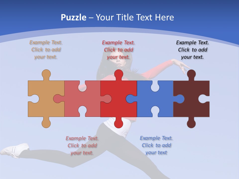 Haljine Sportske PowerPoint Template