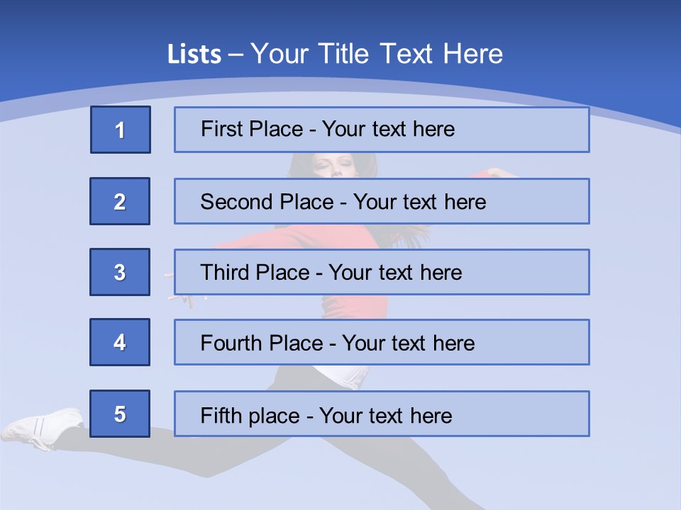 Haljine Sportske PowerPoint Template