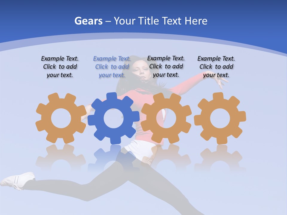 Haljine Sportske PowerPoint Template