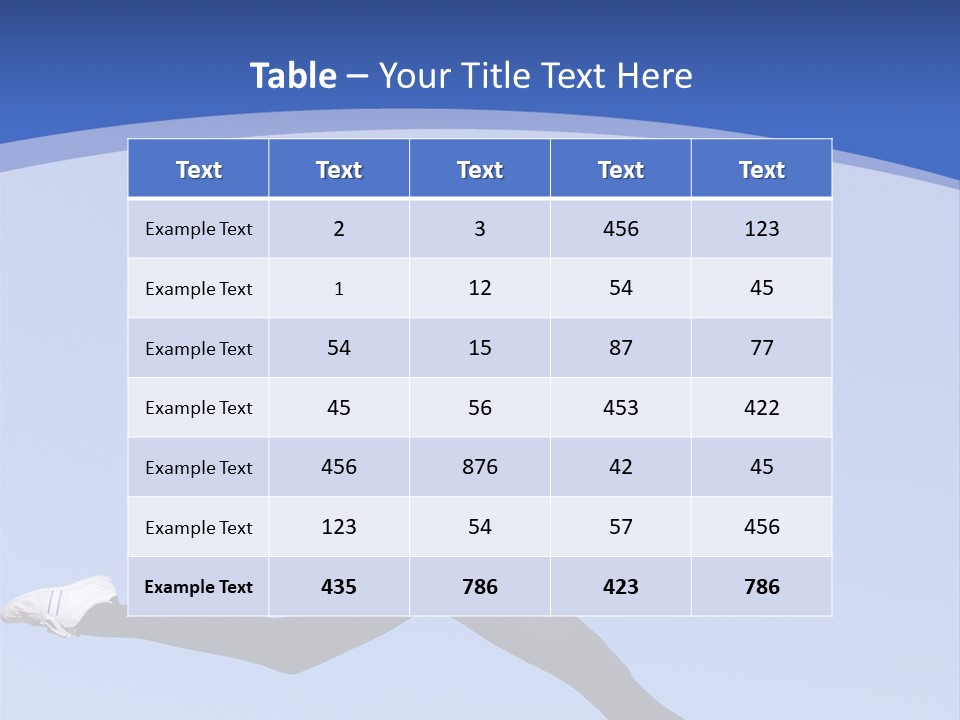 Haljine Sportske PowerPoint Template