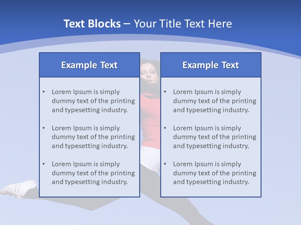 Haljine Sportske PowerPoint Template