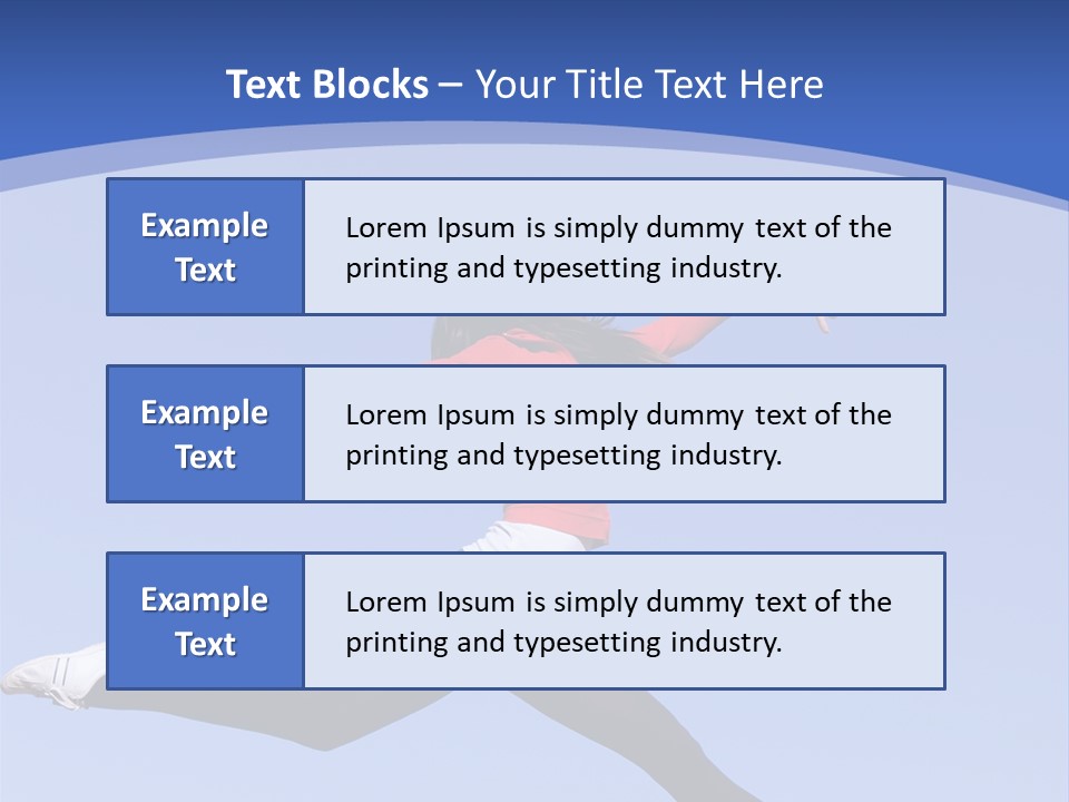 Haljine Sportske PowerPoint Template