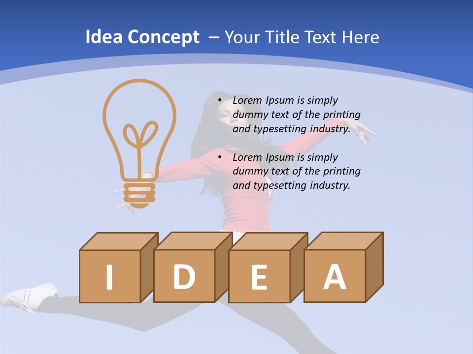 Haljine Sportske PowerPoint Template