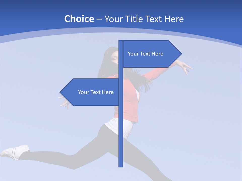 Haljine Sportske PowerPoint Template