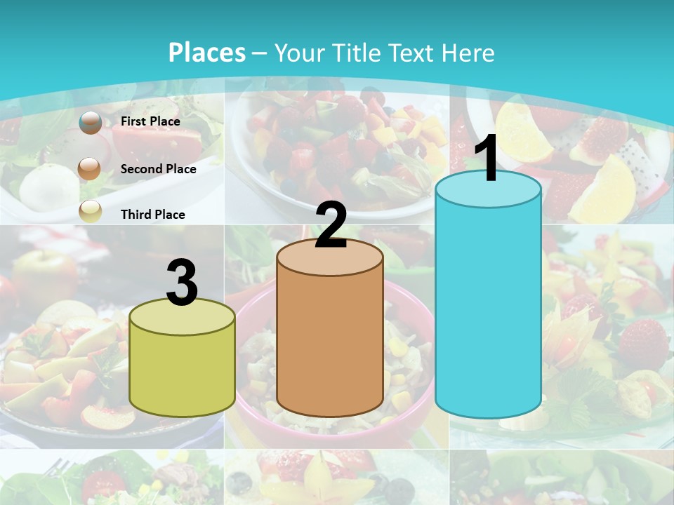 Flavoring Salad Soup PowerPoint Template