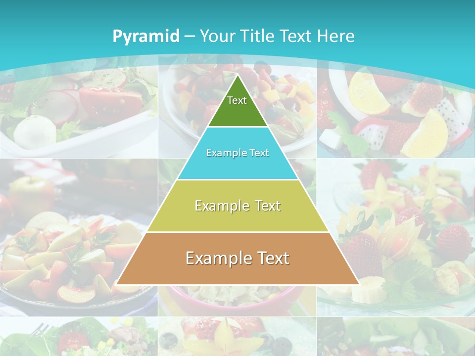 Flavoring Salad Soup PowerPoint Template