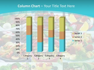 Flavoring Salad Soup PowerPoint Template