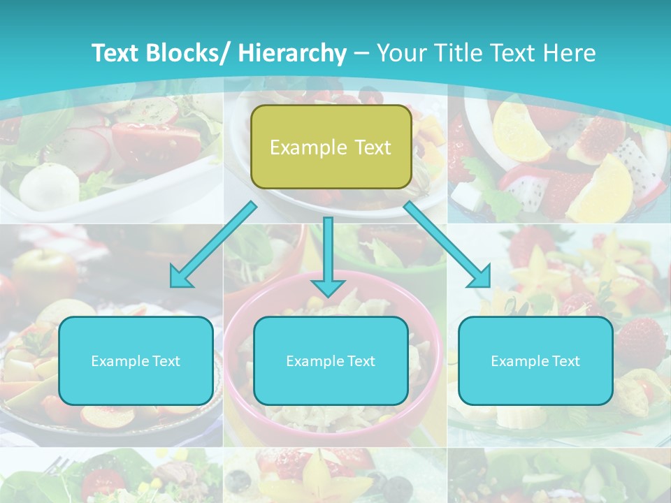 Flavoring Salad Soup PowerPoint Template