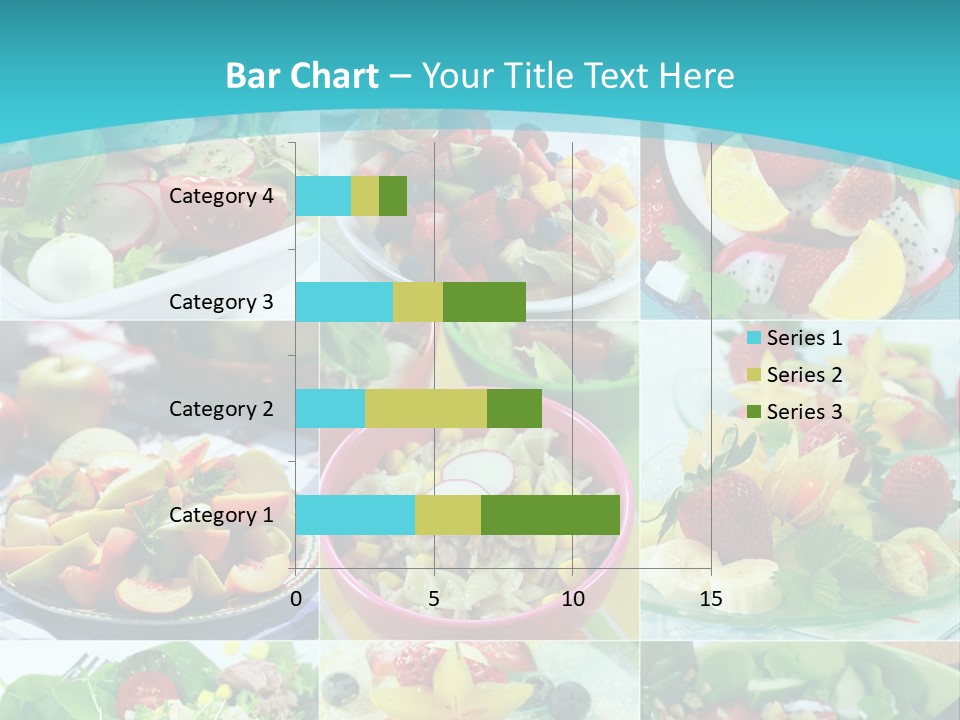 Flavoring Salad Soup PowerPoint Template