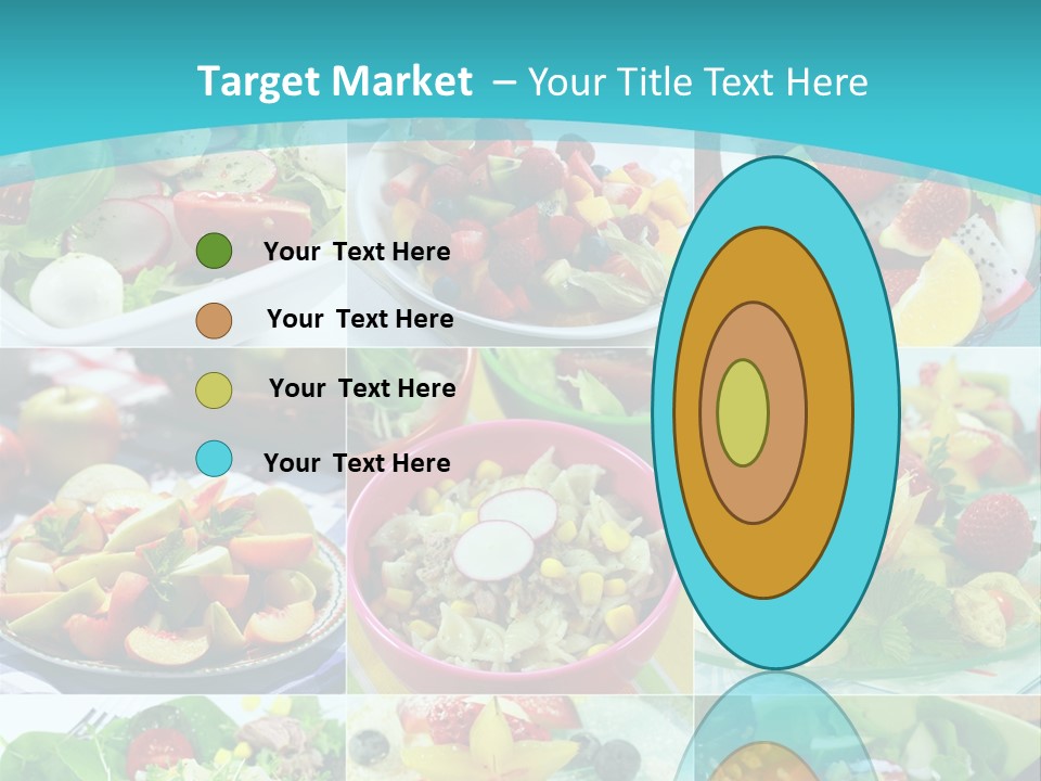 Flavoring Salad Soup PowerPoint Template