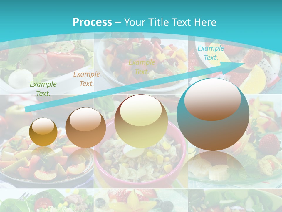 Flavoring Salad Soup PowerPoint Template