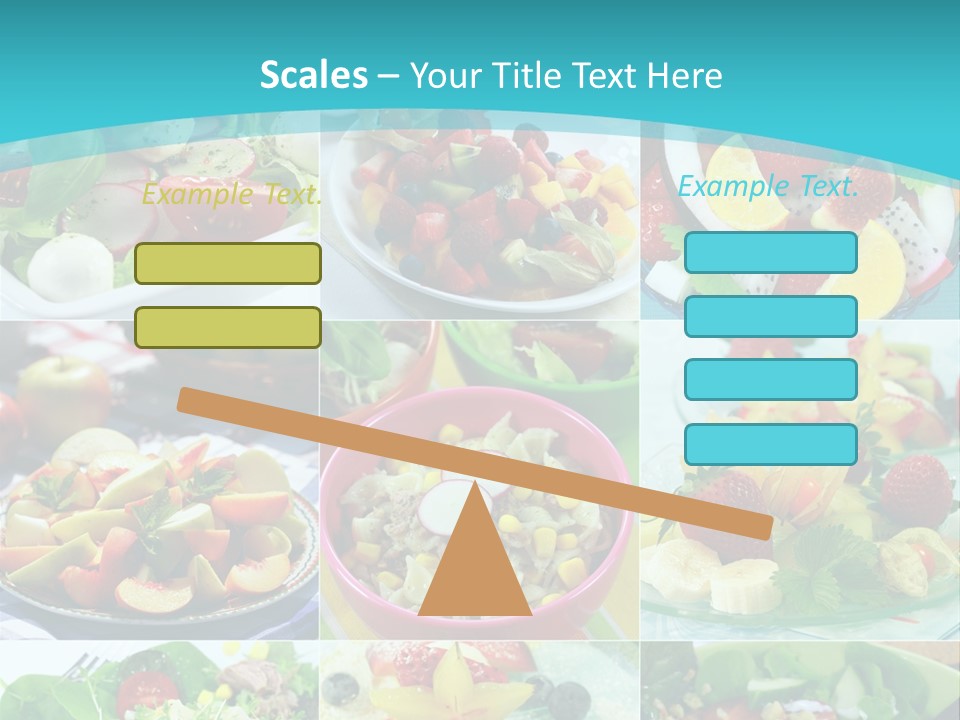 Flavoring Salad Soup PowerPoint Template