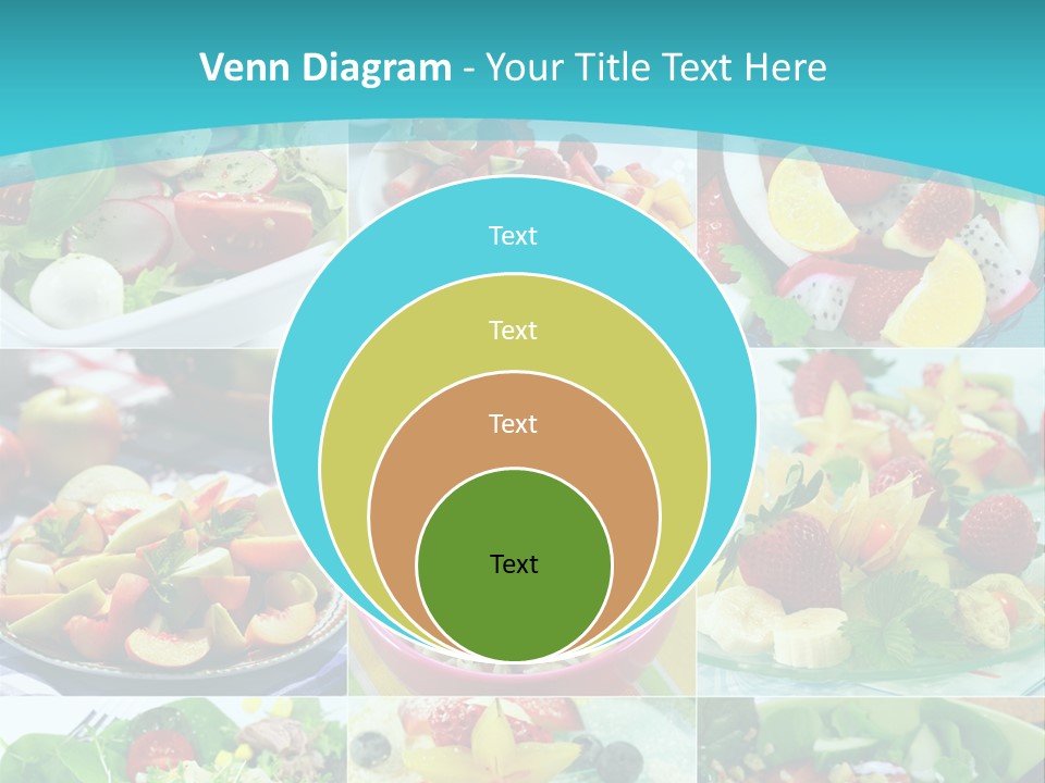 Flavoring Salad Soup PowerPoint Template