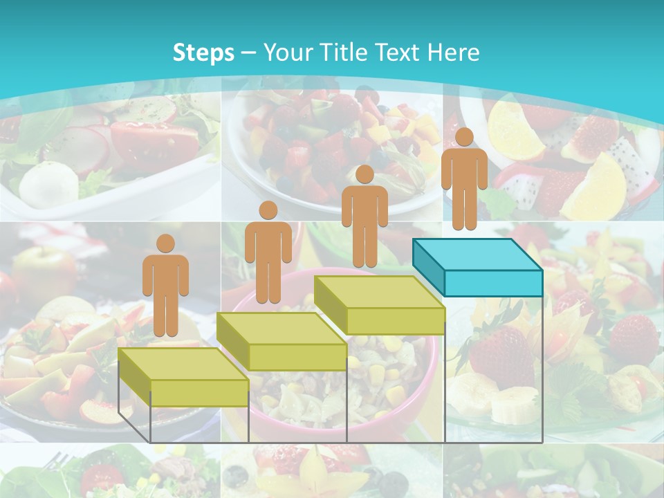 Flavoring Salad Soup PowerPoint Template
