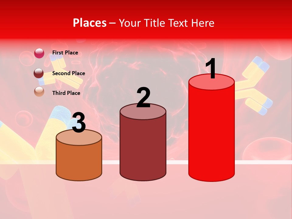 Microbe Cancer Microcosmos PowerPoint Template