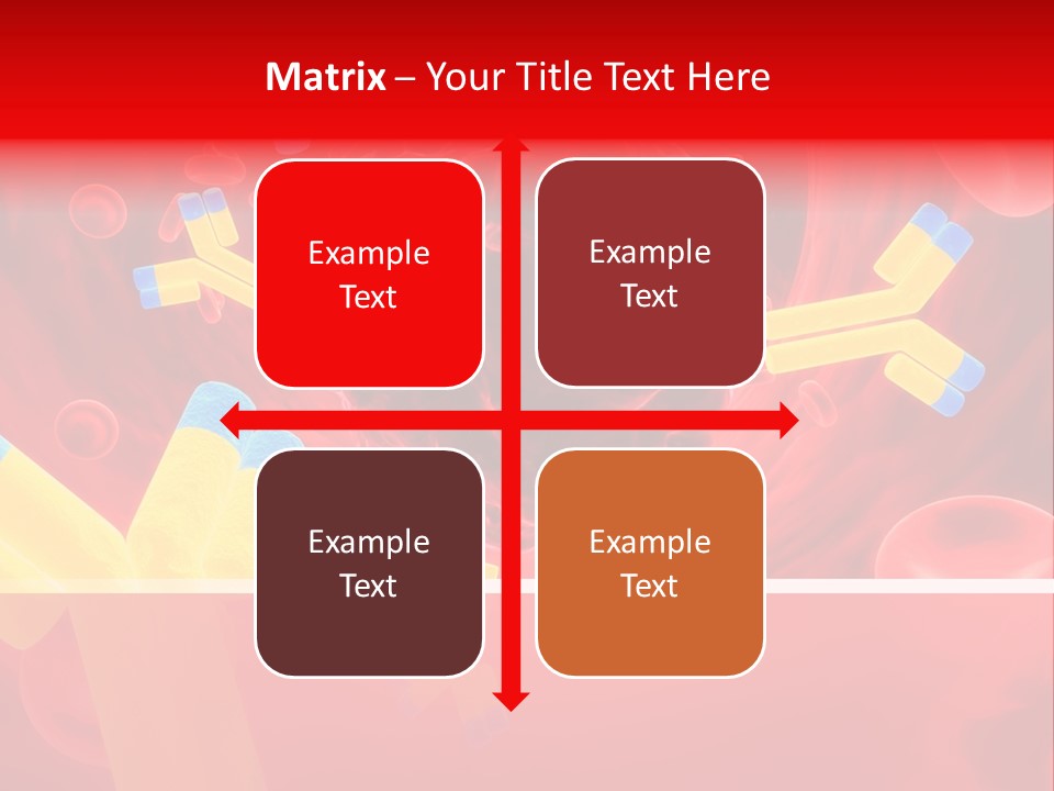 Microbe Cancer Microcosmos PowerPoint Template