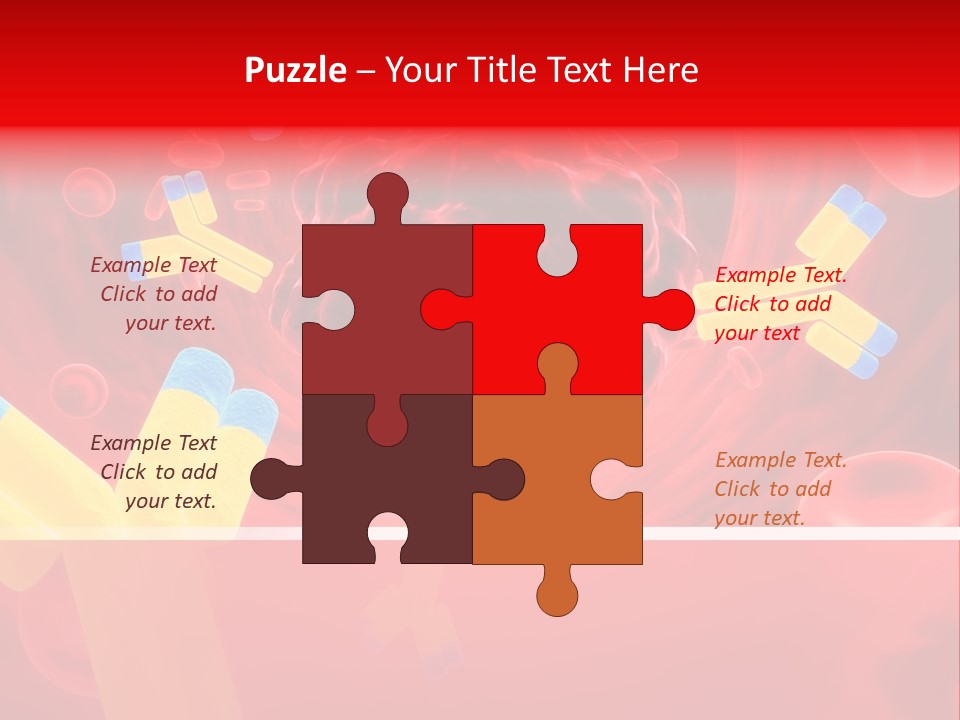 Microbe Cancer Microcosmos PowerPoint Template