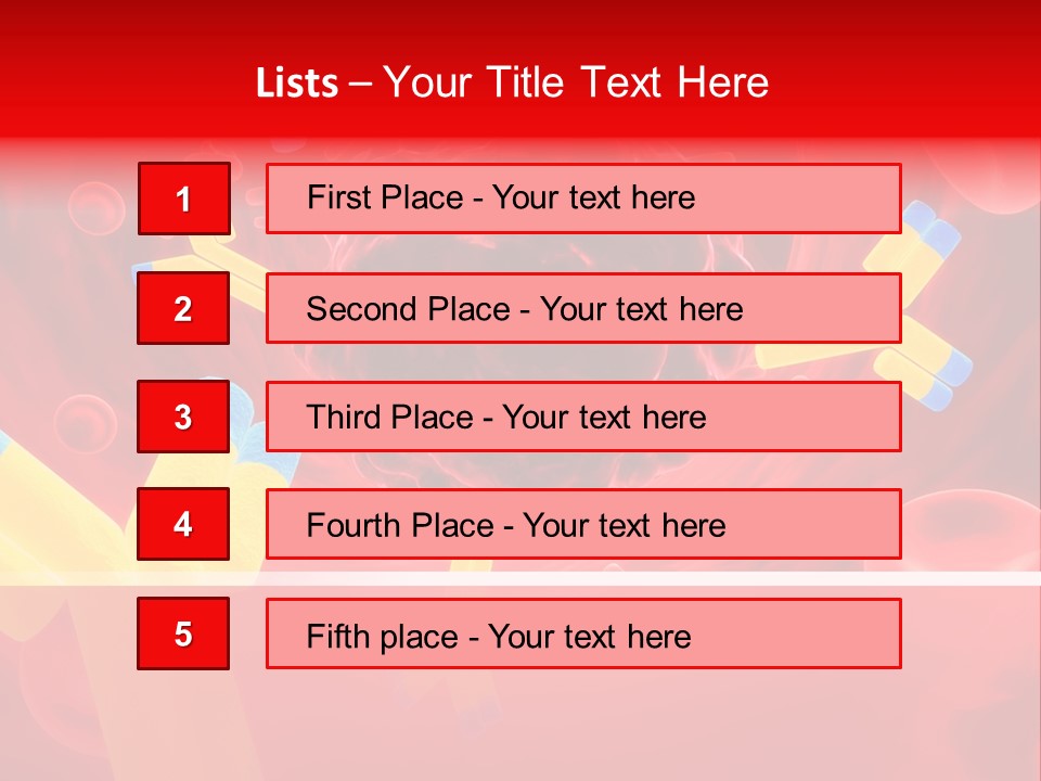 Microbe Cancer Microcosmos PowerPoint Template