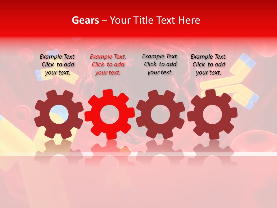 Microbe Cancer Microcosmos PowerPoint Template