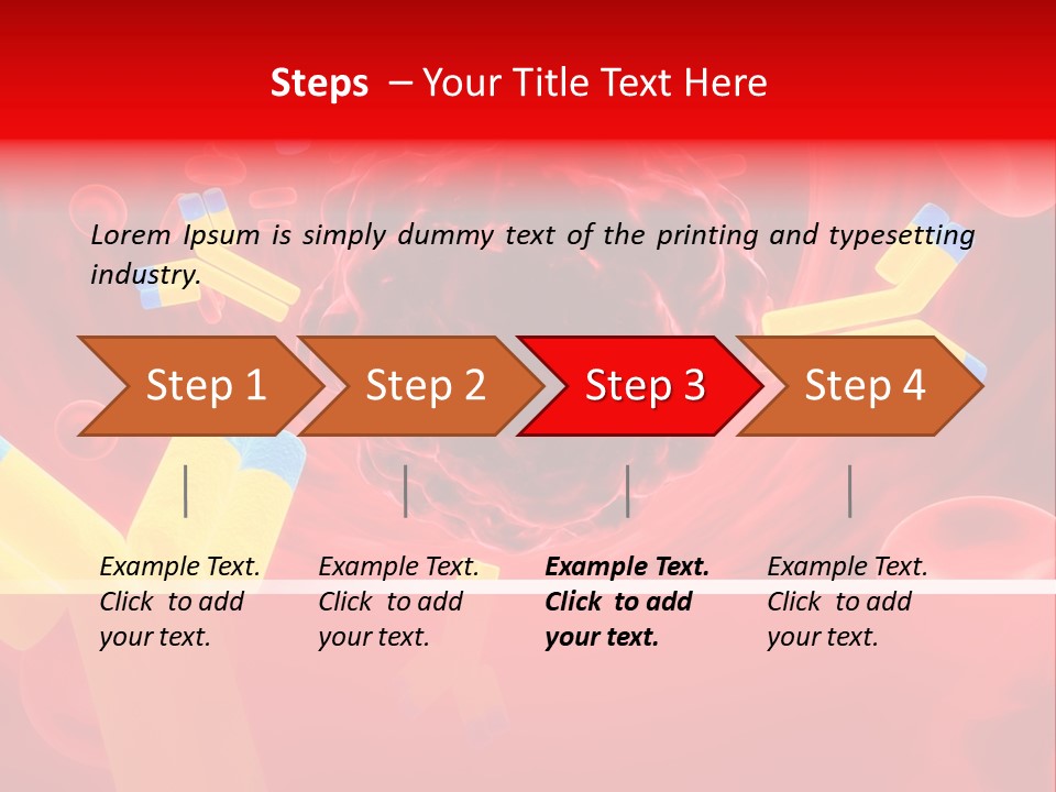Microbe Cancer Microcosmos PowerPoint Template