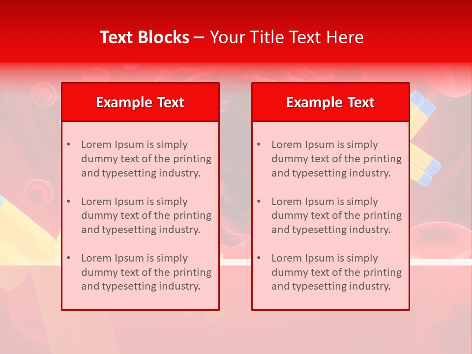 Microbe Cancer Microcosmos PowerPoint Template