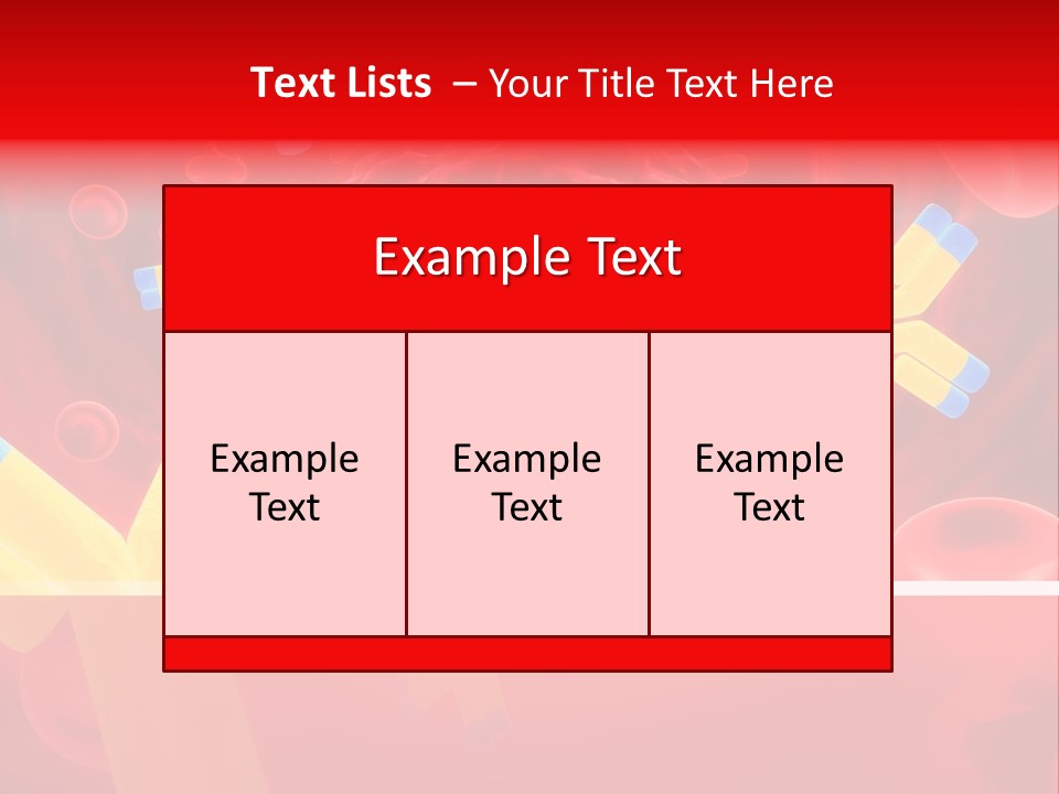 Microbe Cancer Microcosmos PowerPoint Template