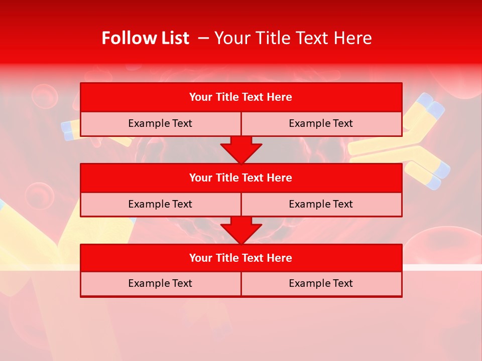 Microbe Cancer Microcosmos PowerPoint Template
