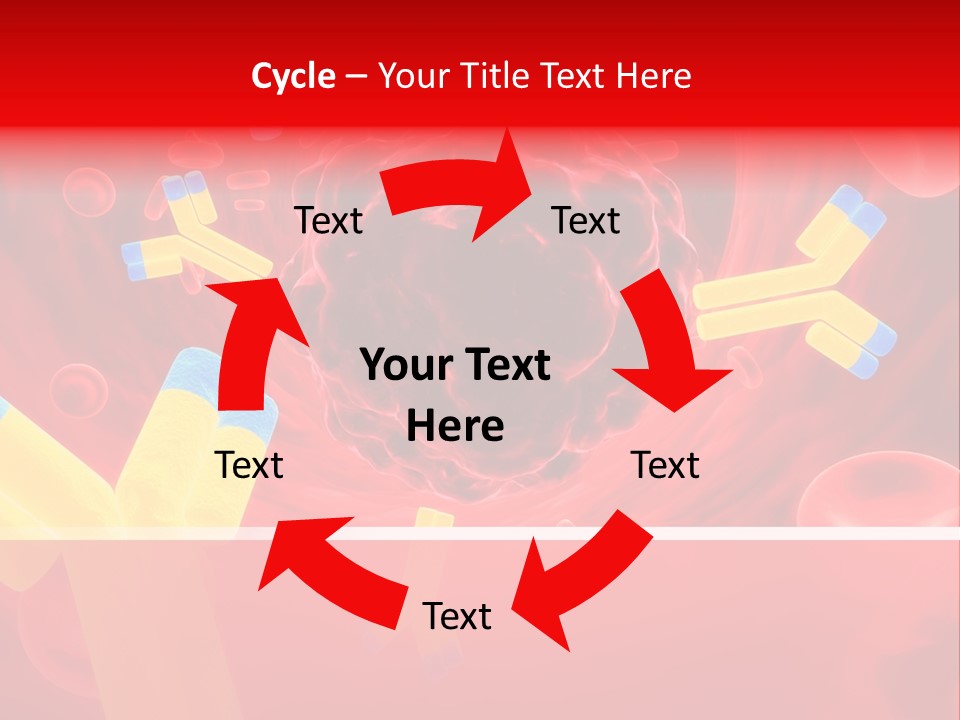 Microbe Cancer Microcosmos PowerPoint Template