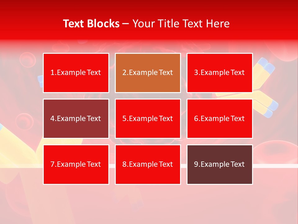 Microbe Cancer Microcosmos PowerPoint Template