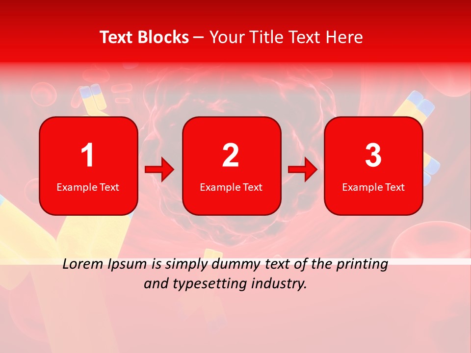 Microbe Cancer Microcosmos PowerPoint Template
