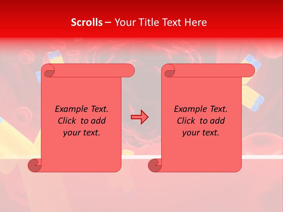 Microbe Cancer Microcosmos PowerPoint Template
