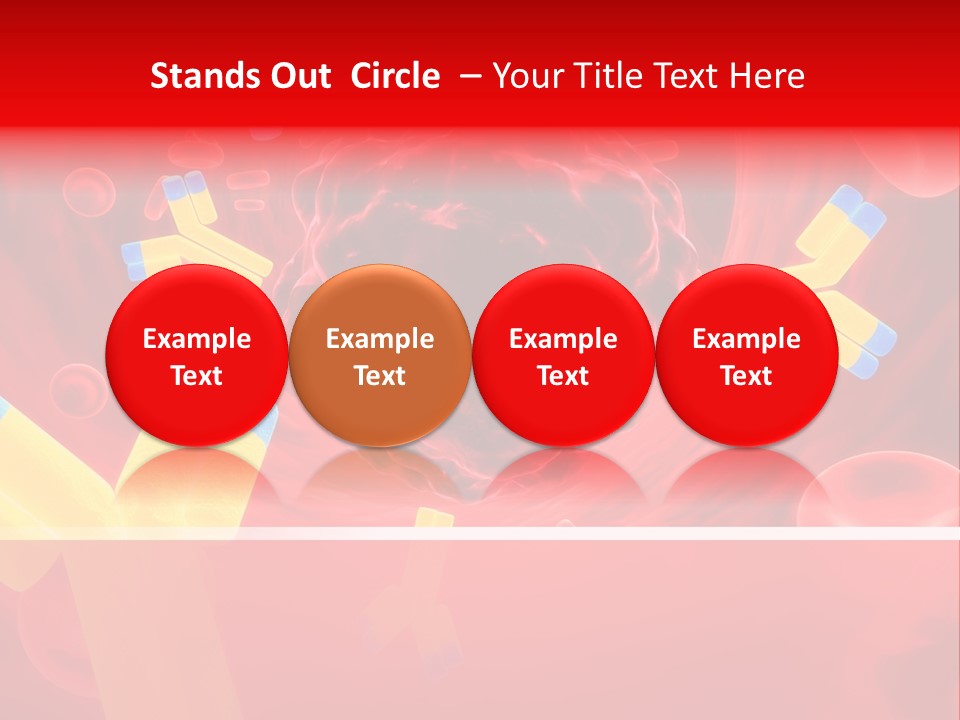 Microbe Cancer Microcosmos PowerPoint Template