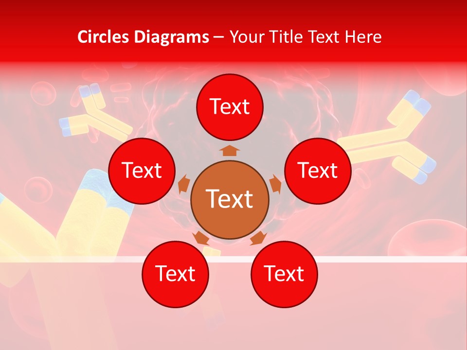 Microbe Cancer Microcosmos PowerPoint Template