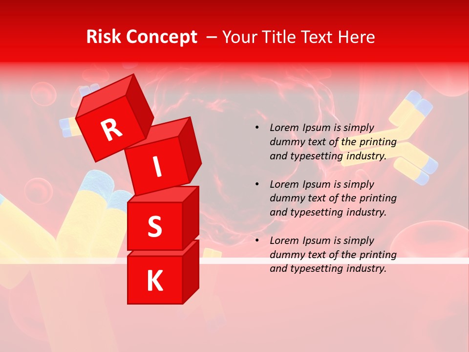 Microbe Cancer Microcosmos PowerPoint Template