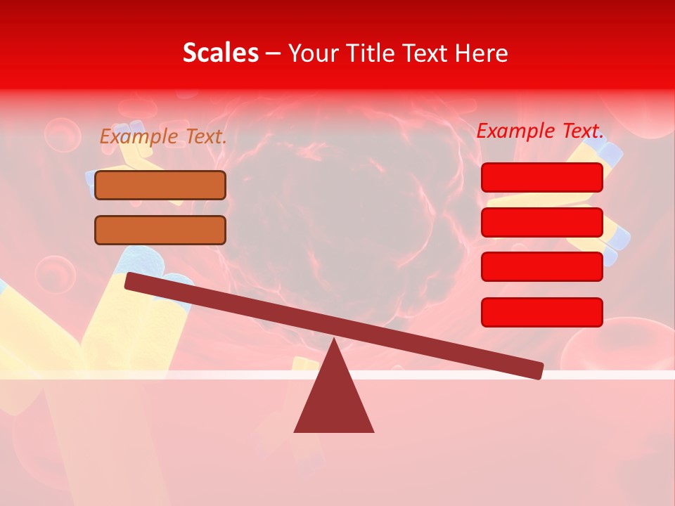 Microbe Cancer Microcosmos PowerPoint Template
