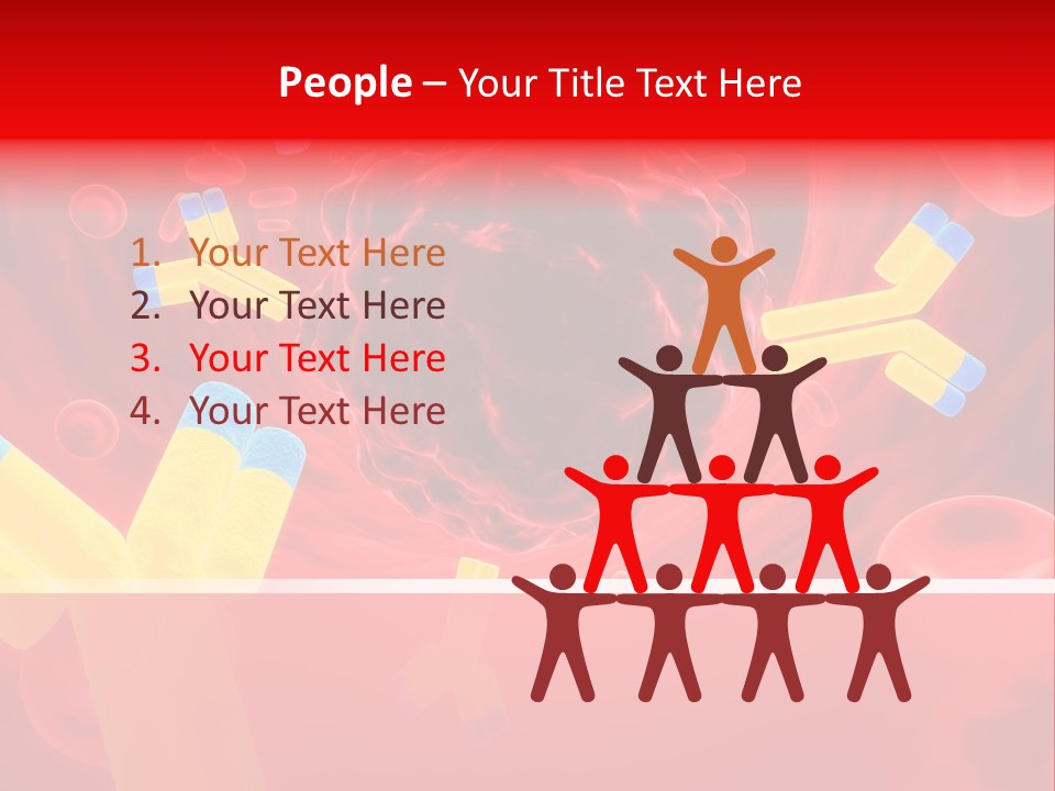 Microbe Cancer Microcosmos PowerPoint Template