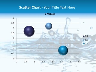 Clean Liquid Flowing PowerPoint Template