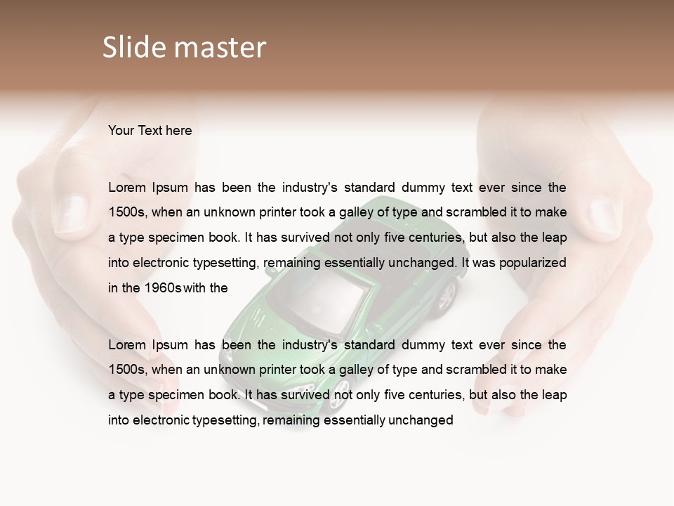 Concept Key Present PowerPoint Template