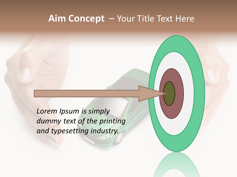 Concept Key Present PowerPoint Template