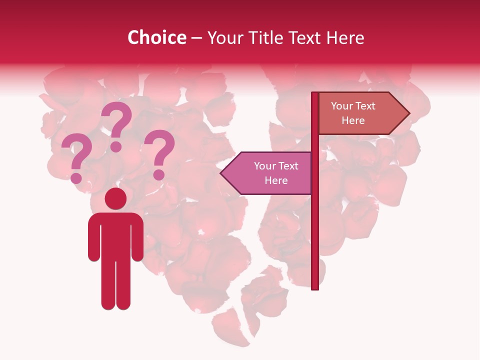 Happy Figure Chair PowerPoint Template