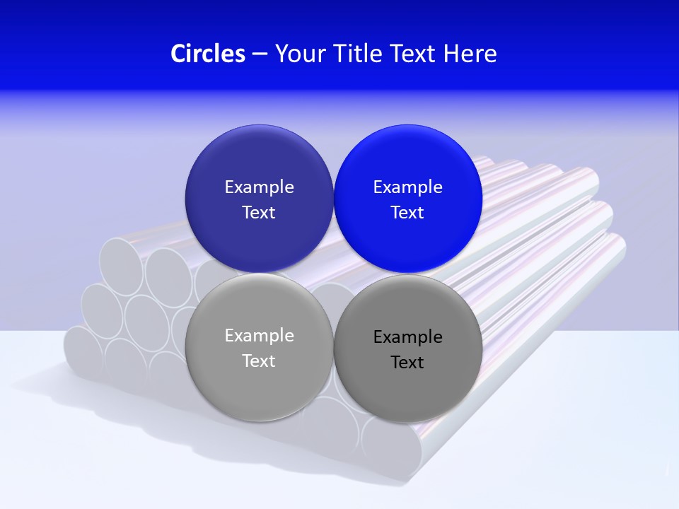 Shiny Industrial Pipe PowerPoint Template