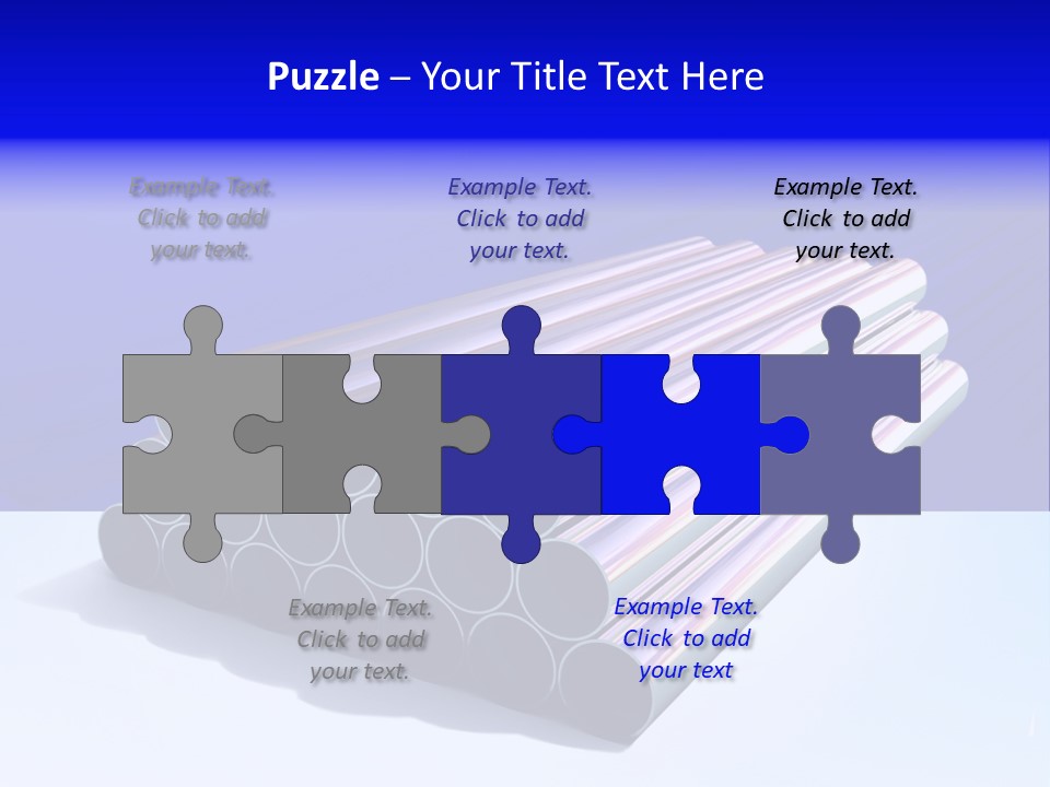 Shiny Industrial Pipe PowerPoint Template