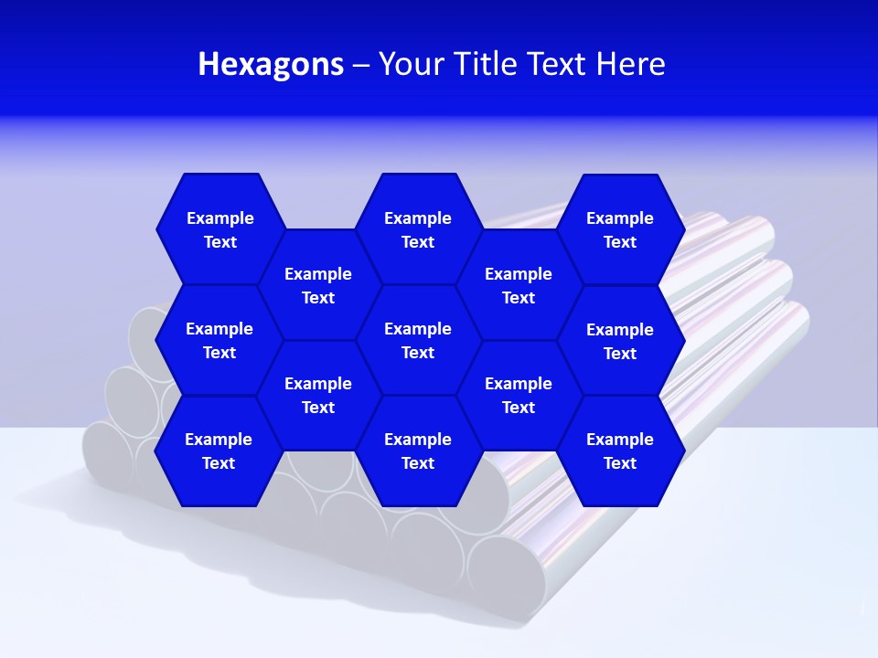 Shiny Industrial Pipe PowerPoint Template