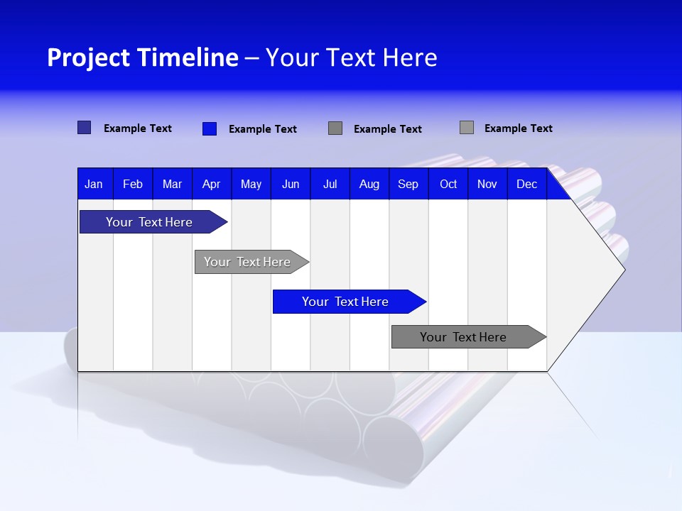 Shiny Industrial Pipe PowerPoint Template